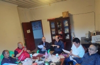南充大道文化诗书画工作部蓬安铜鼓寨红色工作组首次会议召开，多项议程有序推进！